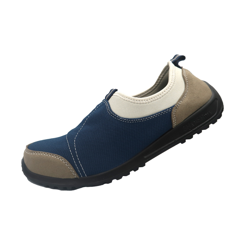  选择夏季劳保鞋建议在穿着舒适不掉脚的前提下选大码
